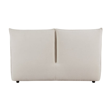 Linna Beige Eastern King Platform Bed - Ornate Home