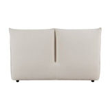 Linna Beige Queen Platform Bed - Ornate Home