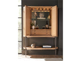Linnea Natural Oak Bar Cabinet - Ornate Home