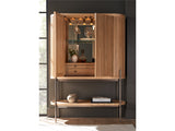 Linnea Natural Oak Bar Cabinet - Ornate Home