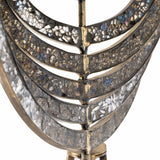 Linntown Antique Gold Circular Metal Sculpture - Clearance - Ornate Home