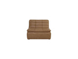 Lino Tan Leather Slipper Chair - Ornate Home