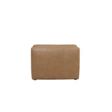 Lino Tan Leather Slipper Chair - Ornate Home