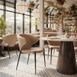 Lino Taupe Dining Chair (Set of 2)