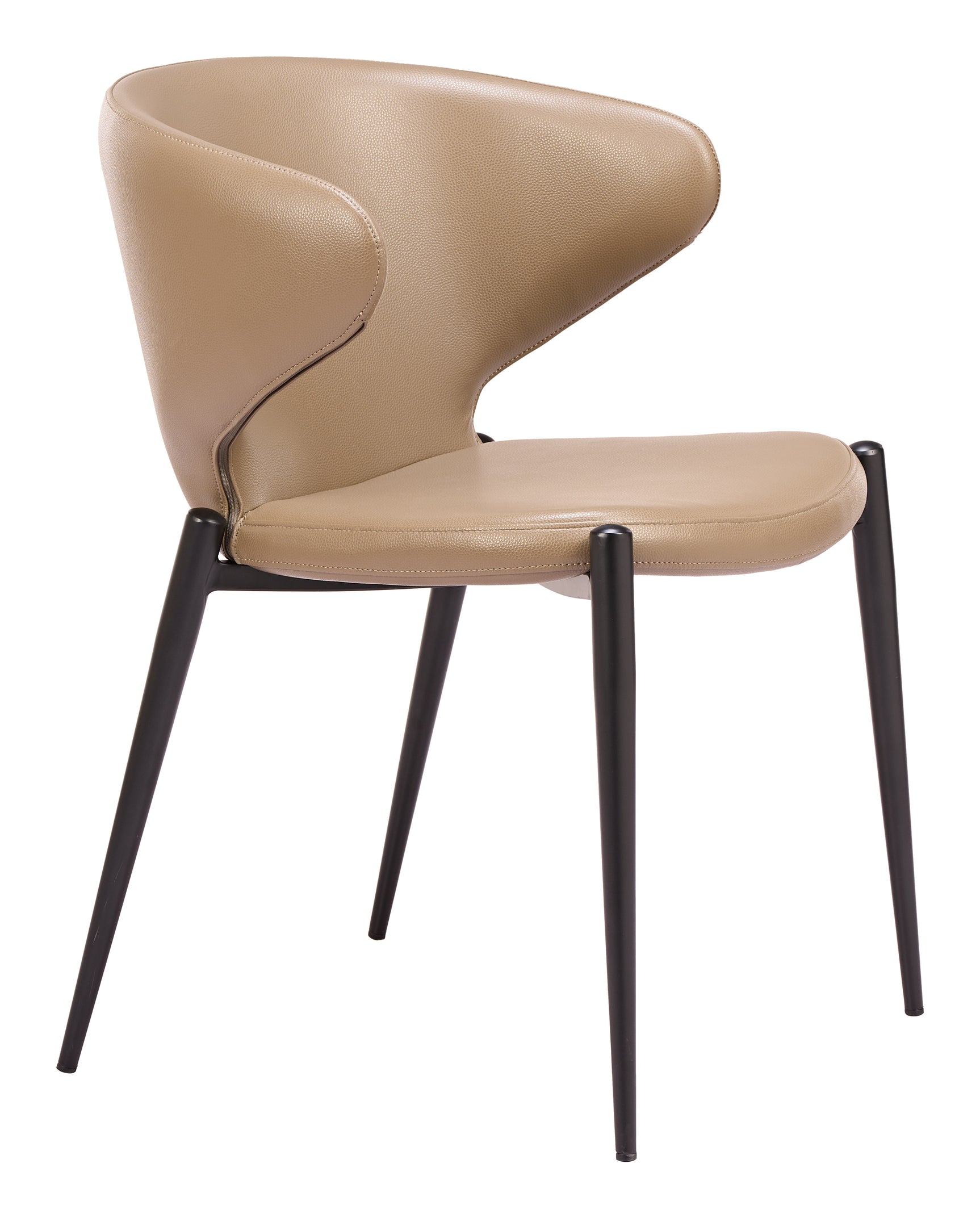 Lino Taupe Dining Chair (Set of 2)