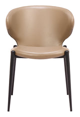 Lino Taupe Dining Chair (Set of 2)