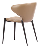 Lino Taupe Dining Chair (Set of 2)