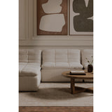 Lino Textured Oat Lounge Modular Sectional - Ornate Home