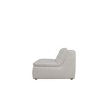 Lino Textured Oat Slipper Chair - Ornate Home