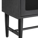 Linsey Black Sideboard - Ornate Home