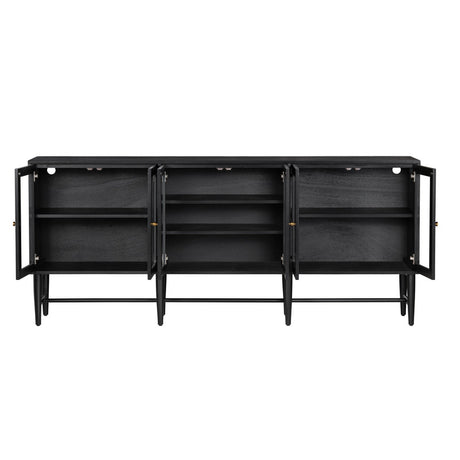 Linsey Black Sideboard - Ornate Home