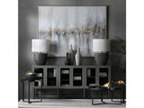 Linsey Green/Gray Sideboard - Ornate Home