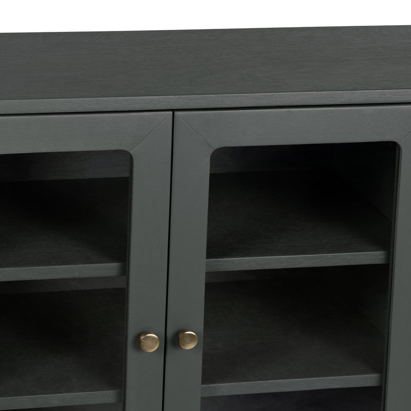 Linsey Green/Gray Sideboard - Ornate Home