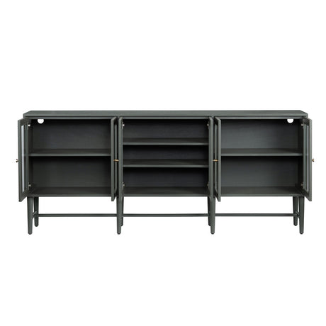 Linsey Green/Gray Sideboard - Ornate Home