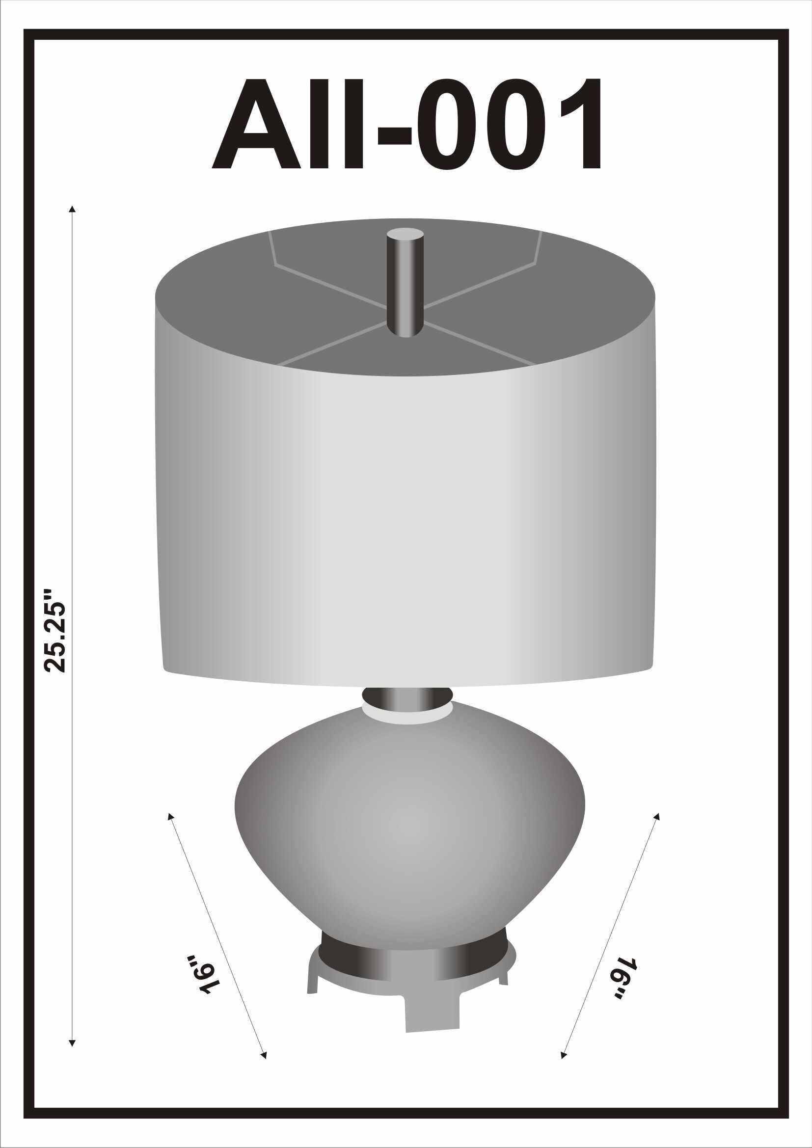 Lintangan Table Lamp - Clearance - Ornate Home