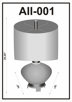 Lintangan Table Lamp - Clearance - Ornate Home