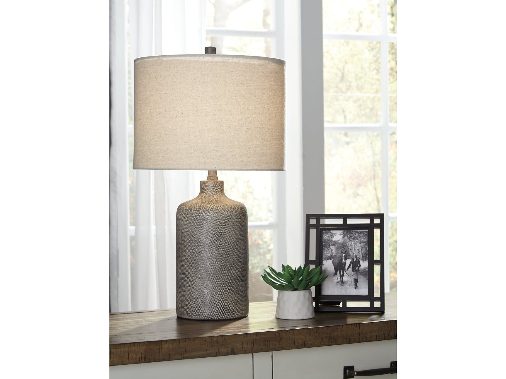 Linus Antique Black Table Lamp (Set of 2) (Online Special Price) - Ornate Home