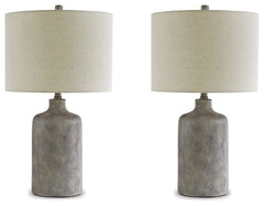 Linus Antique Black Table Lamp (Set of 2) - Ornate Home