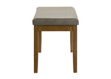 Linus Brown/Gray Dining Bench - Ornate Home