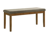 Linus Brown/Gray Dining Bench - Ornate Home