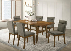Linus Brown/Gray Dining Set - Ornate Home
