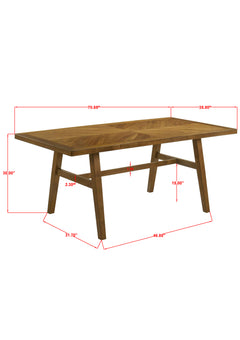 Linus Brown/Gray Dining Set - Ornate Home