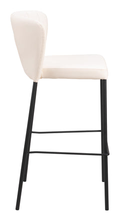 Linz Cream Barstool (Set of 2) - Ornate Home
