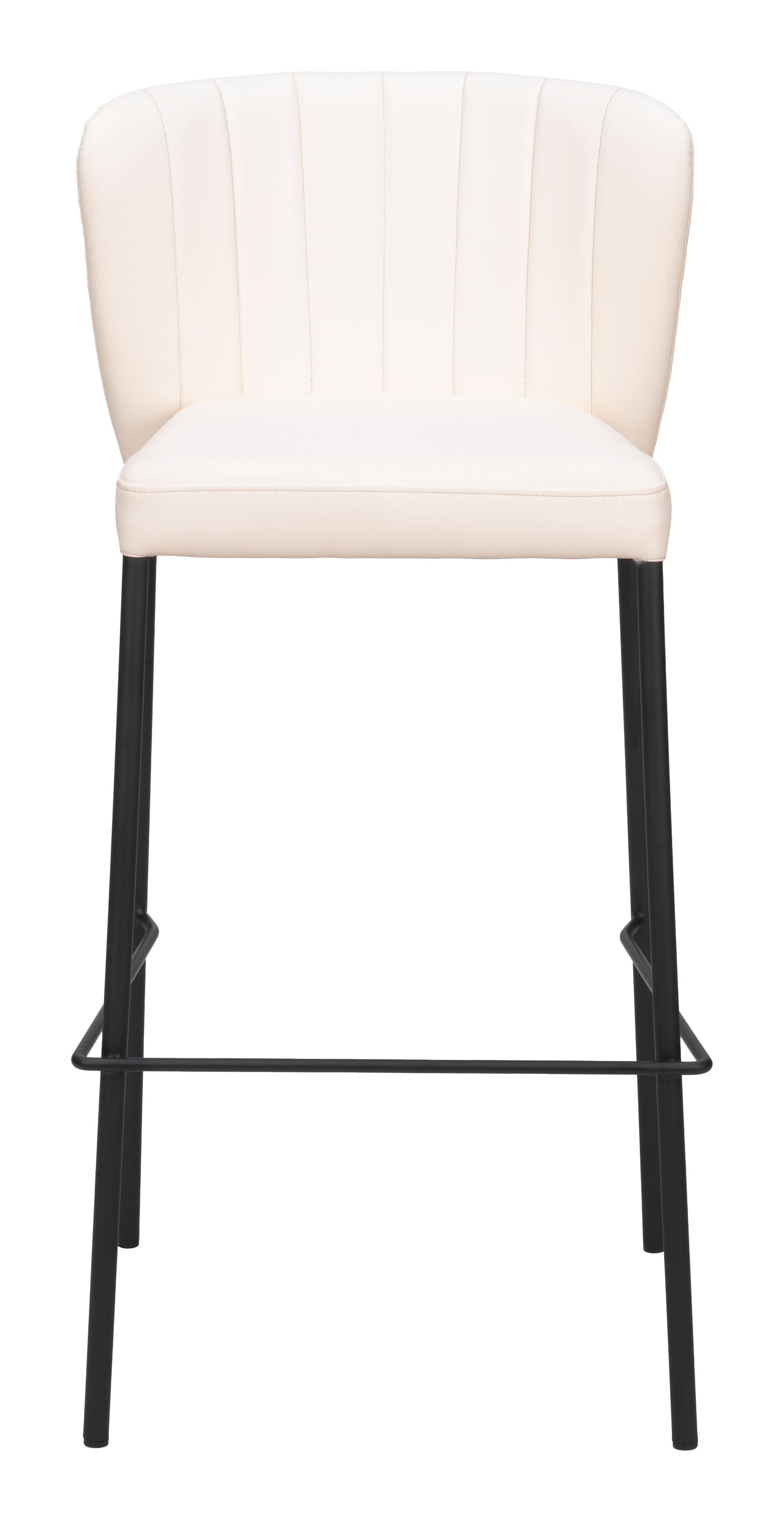 Linz Cream Barstool (Set of 2) - Ornate Home