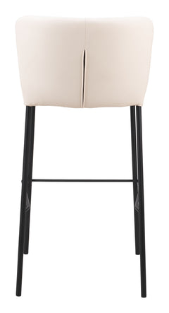 Linz Cream Barstool (Set of 2) - Ornate Home