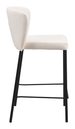 Linz Cream Counter Stool (Set of 2) - Ornate Home