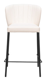 Linz Cream Counter Stool (Set of 2) - Ornate Home