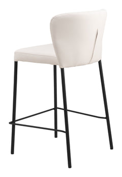 Linz Cream Counter Stool (Set of 2) - Ornate Home