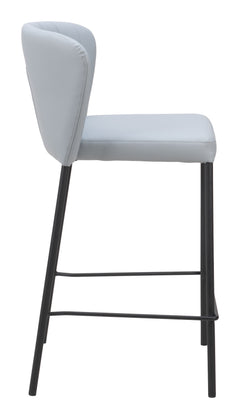 Linz Gray Counter Stool (Set of 2) - Ornate Home