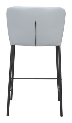 Linz Gray Counter Stool (Set of 2) - Ornate Home
