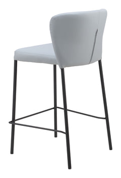 Linz Gray Counter Stool (Set of 2) - Ornate Home