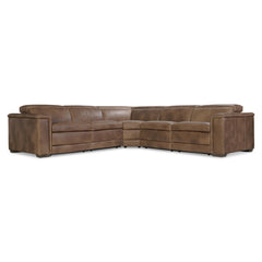 Lioni Brown Power Motion Sectional - Ornate Home