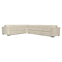 Lioni Mocha Power Motion Sectional - Ornate Home