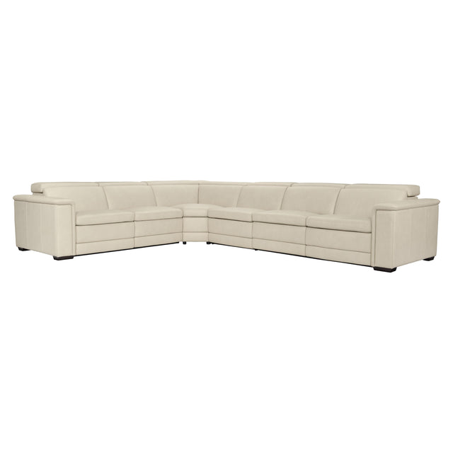 Lioni Mocha Power Motion Sectional - Ornate Home