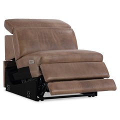 Lioni Taupe Armless Power Motion Chair - Ornate Home