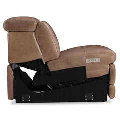 Lioni Taupe Armless Power Motion Chair - Ornate Home