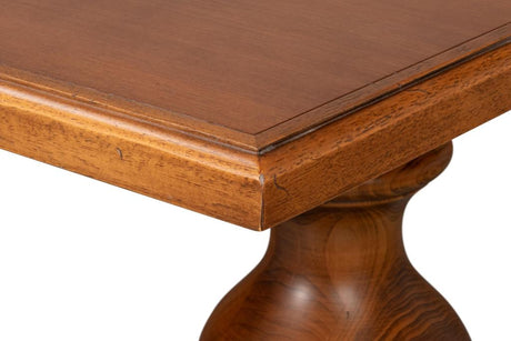 Lionisio Brown Trestle Dining Table - Ornate Home