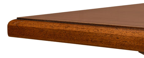 Lionisio Brown Trestle Dining Table - Ornate Home