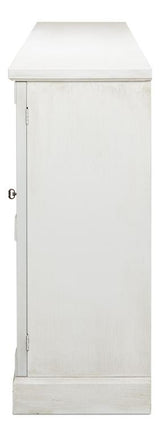 Lionisio Cortina White Buffet - Ornate Home