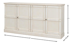 Lionisio Stucco White Buffet - Ornate Home