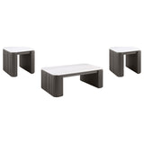 Lior Charcoal Coffee Table Set - Ornate Home