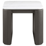 Lior Charcoal HP0426 End Table - Ornate Home