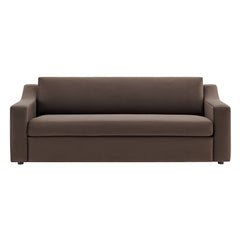 Liora Chocolate Brown Performance Velvet Sofa - Ornate Home