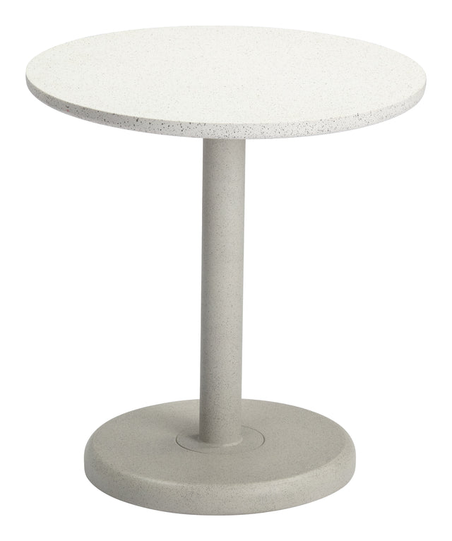 Liora White  Outdoor Bistro Table - Ornate Home