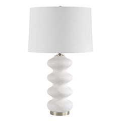 Liora White Table Lamp - Ornate Home