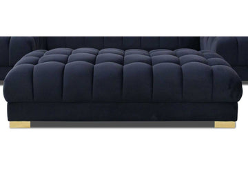 Lipa Velvet Ottoman - Ornate Home